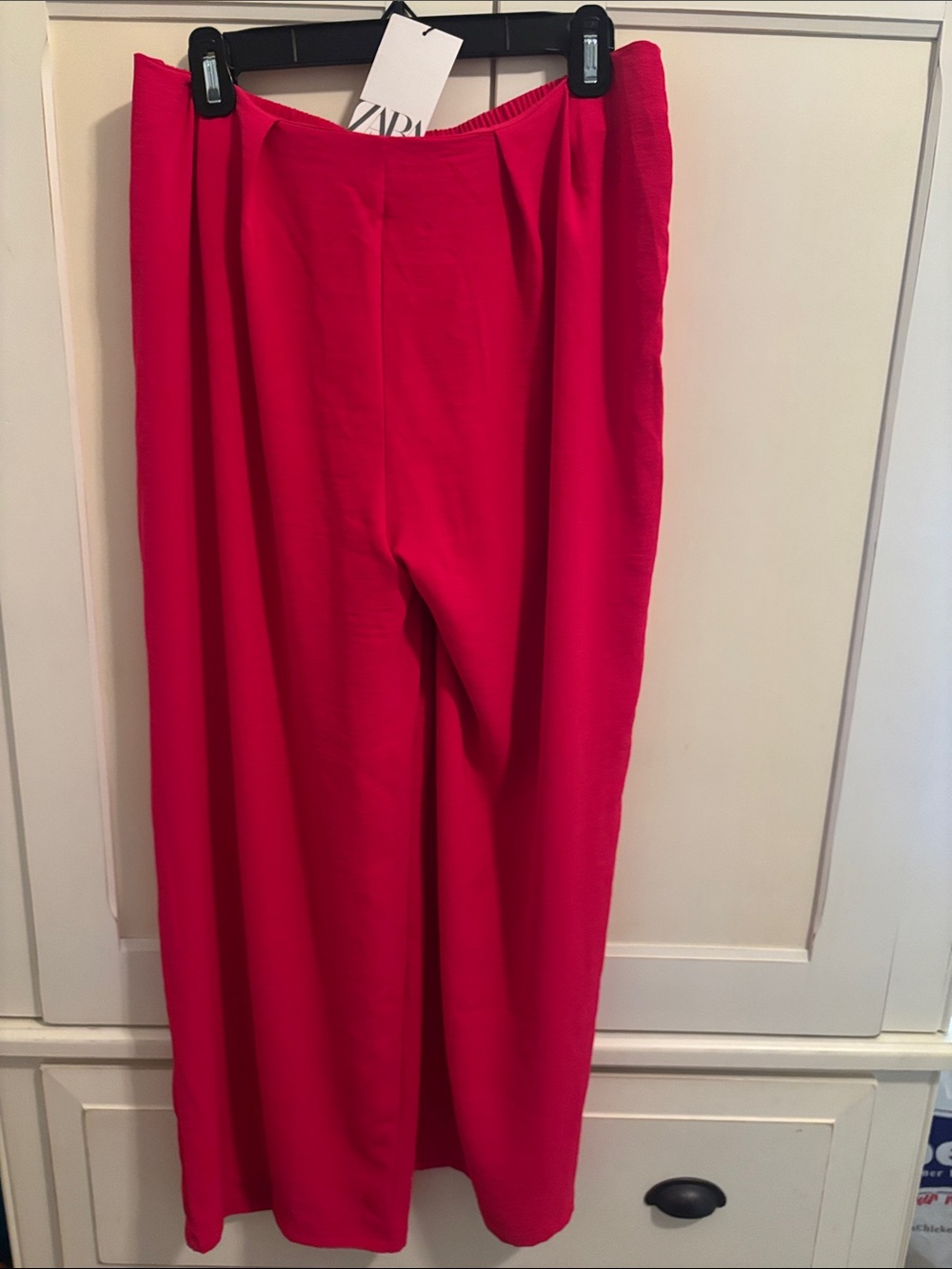 Zara Wide-Leg Pants in Vibrant Pink